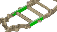 Load image into Gallery viewer, Center Frame Repair Kit For 88-98 Chevy C/K1500 Passenger Side Rust Buster Frameworks