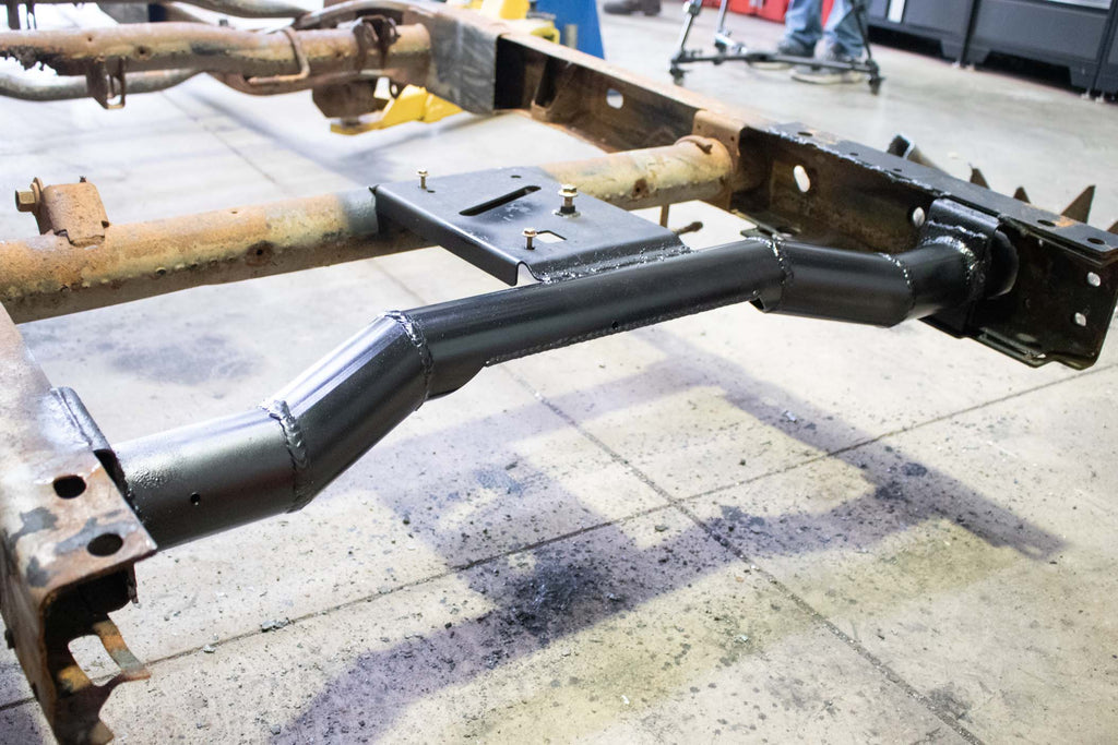 Tube Style Rear Frame Crossmember For 1999-2006 Chevy Silverado/GMC Sierra Rust Buster Frameworks