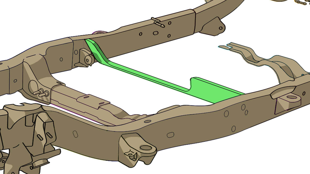 Front Frame Support Crossmember For Avalanche/Suburban/Yukon Rust Buster Frameworks