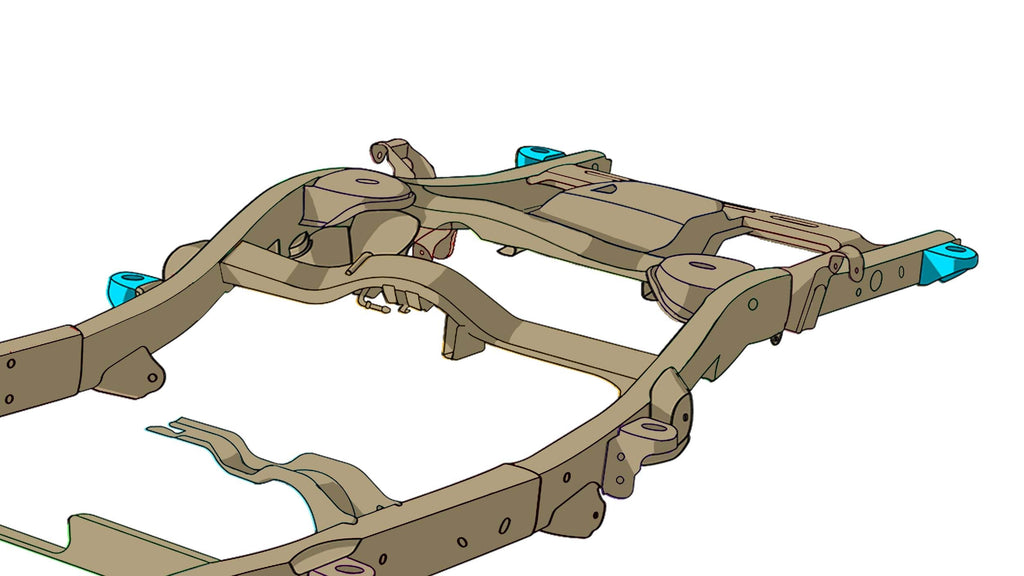Rear Body Frame Mount For Avalanche/Suburban/Yukon Rust Buster Frameworks