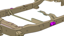 Load image into Gallery viewer, Center Body Frame Mount For Avalanche/Suburban/Yukon Rust Buster Frameworks