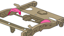 Load image into Gallery viewer, Rear Upper Shock Mount Passenger Side 04-12 Chevy Colorado and GMC Canyon Rust Buster Frameworks
