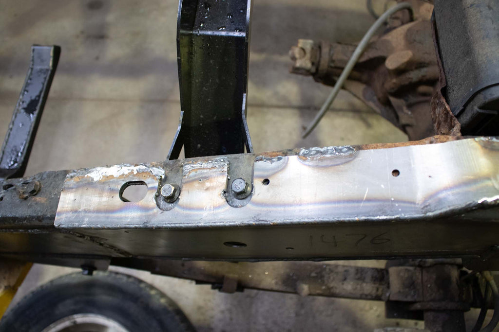Over Axle Frame Repair Kit For 94-04 Chevy S10/GMC Sonoma Driver Side Rust Buster Frameworks