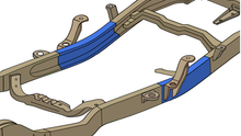 Load image into Gallery viewer, Leaf Spring Frame Repair Kit For 94-04 Chevy S10/GMC Sonoma Passenger Side Rust Buster Frameworks