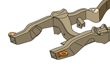 Load image into Gallery viewer, Core Support Mount For 94-04 Chevy S10 and GMC Sonoma Passenger Side Rust Buster Frameworks