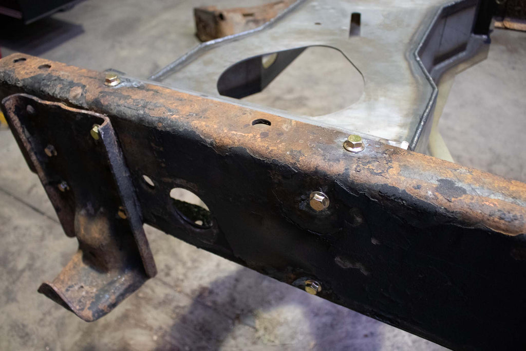 Spare Tire Crossmember For 01-10 GM Pickups Rust Buster Frameworks