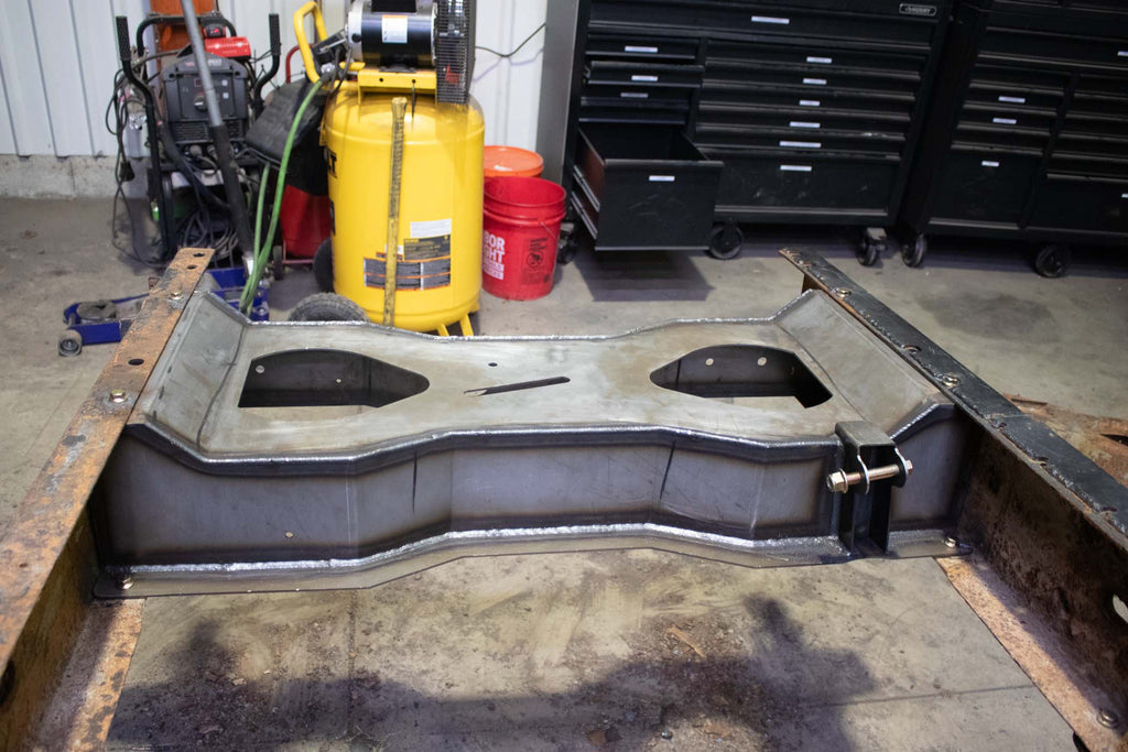 Spare Tire Crossmember For 01-10 GM Pickups Rust Buster Frameworks
