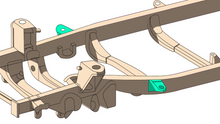 Load image into Gallery viewer, Front Frame Body Mount Bracket Passenger Side For 1996-2002 Toyota 4 Runner Rust Buster Frameworks