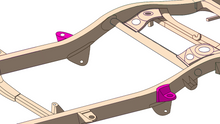Load image into Gallery viewer, Mid Rear Frame Body Mount Passenger Side For 1996-2002 Toyota 4Runner Rust Buster Frameworks