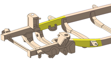 Load image into Gallery viewer, Front Frame Repair Kit Passenger Side For 1996-2002 Toyota 4Runner Rust Buster Frameworks
