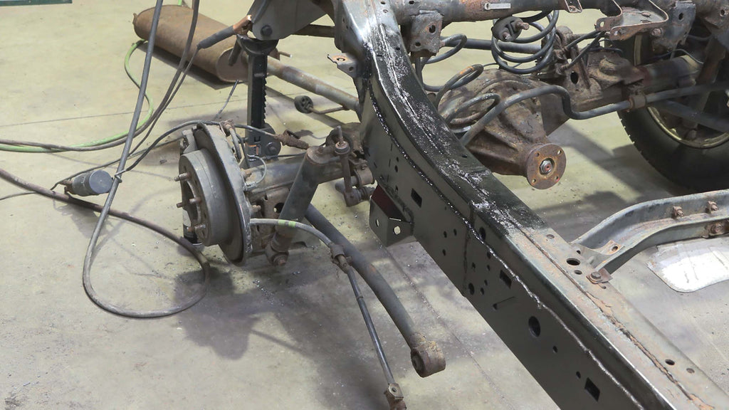Mid Frame Repair Kit For 4Runner and FJ Cruiser Driver Side Rust Buster Frameworks