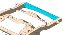Load image into Gallery viewer, Rear Hitch Crossmember For 4Runner and FJ Cruiser Rust Buster Frameworks
