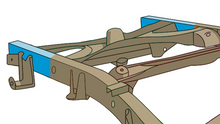 Load image into Gallery viewer, Rear Frame Rail Passenger Side For 2000-2006 Toyota Tundra Rust Buster Frameworks