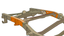 Load image into Gallery viewer, Rear Over Axle Frame Section Passenger Side For 2000-2006 Toyota Tundra Rust Buster Frameworks