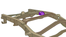 Load image into Gallery viewer, Left Rear Frame Shock Mount For 2000-2006 Toyota Tundra Rust Buster Frameworks