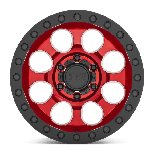 BR RIOT 17X9 5X127 -18 71 CNDY RED BLK