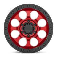 Load image into Gallery viewer, BR RIOT 17X9 5X127 -18 71 CNDY RED BLK