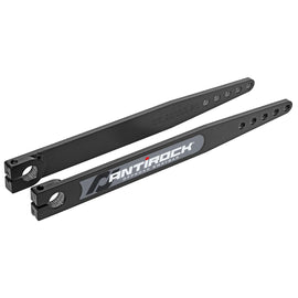 Antirock Fabricated Steel Sway Bar Arms 87-95 Wrangler YJ 20 Inch Long OAL 18.195 Inch C-C 5 Holes Includes Stickers Pair RockJock 4x4