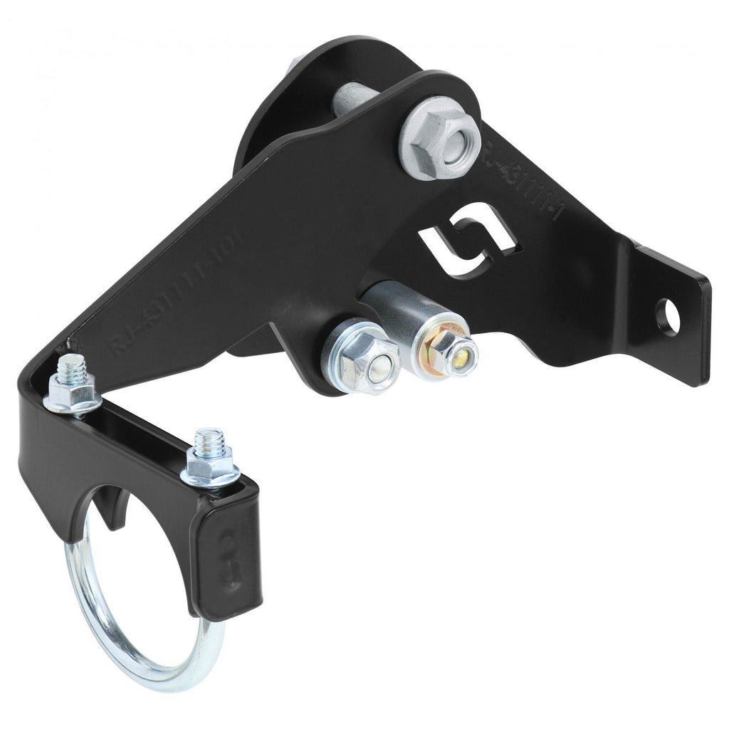 Currectlync Wrangler JK High Steer Front Trac Bar Relocation And Steering Stabilizer Shock Mount Axle Bracket For Use With Jeep JL/JT Trac Bar RockJock 4x4
