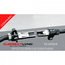 Load image into Gallery viewer, Currectlync Wrangler JK Tie Rod Bolts-On In High Steer Applications Only 1.65 Inch Dia. Tube Construction Forged Tie Rod Ends Incl. Jam Nuts And Adjusters RockJock 4x4