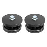RockJock 4x4 Spring Tower Frame Plug Kit for JL JT and JK Frames. CNC Machined Black Delrin RockJock 4x4