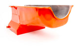 80-85 SBC Steel Drag Race Oil Pan Orange  -  Racing Power Company R9731