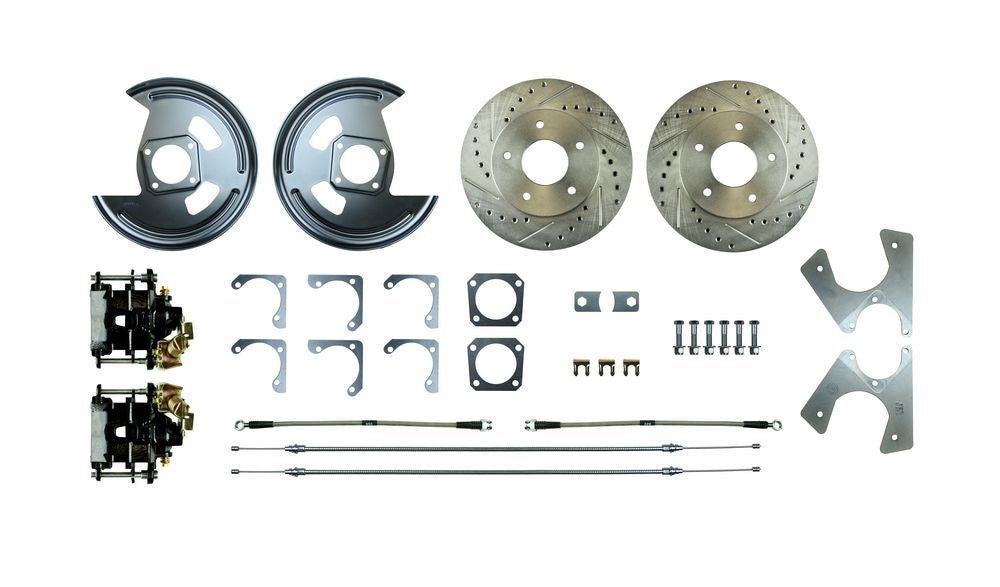 Rear Disc Brake Conversi on Kit w/Parking Brake - Right Stuff Detailing AFXRD01S