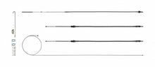 Load image into Gallery viewer, Brake Cable Set w/Hardwa re 68-69 Camaro Stainles - Right Stuff Detailing RSBCF02S