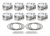RACE TEC PISTONS SBC Dished Piston Set 4.155 Bore -24.8cc