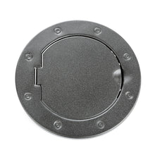 Load image into Gallery viewer, Non-Locking Gas Cap Door Textured Blak 07-18 Jeep - Rugged Ridge 11229.05