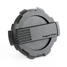 Load image into Gallery viewer, Elite Fuel Door Non-Lock Black 07-18 Jeep Wranglr - Rugged Ridge 11425.12