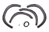 Rivet Style Fender Flare Set - Front and Rear, Textured, 4-Piece Set - Lund RX203T