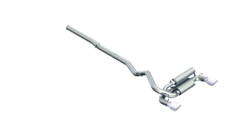 3 Inch Cat Back Exhaust System Dual Outlet For 16-18 Ford Focus RS Aluminized Steel MBRP
