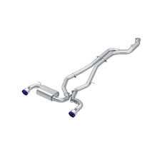Load image into Gallery viewer, 20-24 Toyota Supra T304 Stainless Steel 3 inch Cat-Back Dual Rear Outlet with Burnt End Tips 2 4.5 inch T305 Burnt End Tips Included MBRP