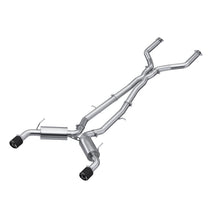 Load image into Gallery viewer, 3 Inch Cat Back Exhaust System Dual Rear For 16-Up Infiniti Q50 3.0L RWD/AWD T304 Stainless Steel With Carbon Fiber Tips MBRP