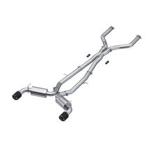 Load image into Gallery viewer, 3 Inch Cat Back Exhaust System Dual Rear For 17-22 Infiniti Q60 3.0L RWD/AWD T304 Stainless Steel With Carbon Fiber Tips MBRP