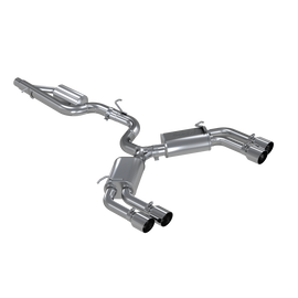 Audi 3 Inch Cat back Dual Rear Armor Pro Series For 15-20 Audi S3 MBRP