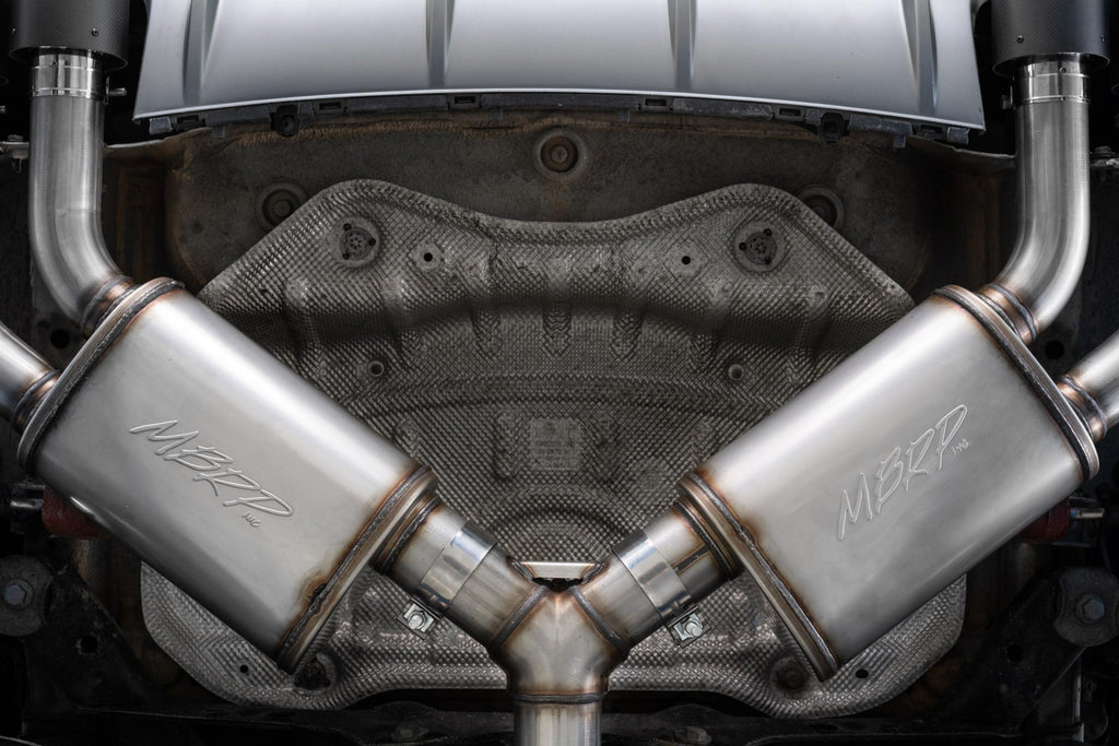 Audi 3 Inch Cat back Dual Rear Armor Pro Series For 15-20 Audi S3 MBRP