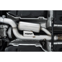 Load image into Gallery viewer, 2015-2019 Volkswagen Golf Armor Pro Series 3 Inch Cat Back Quad Split Rear T304 Stainless Steel with Carbon Fiber Tips Exhaust System MBRP