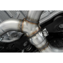 Load image into Gallery viewer, 2015-2019 Volkswagen Golf Armor Pro Series 3 Inch Cat Back Quad Split Rear T304 Stainless Steel with Carbon Fiber Tips Exhaust System MBRP