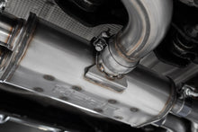 Load image into Gallery viewer, 2015-2020 Audi S3 T304 Stainless Steel 3 Inch Cat Back Quad Split Rear Exit with Carbon Fiber Tips Active Exhaust MBRP