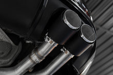 Load image into Gallery viewer, 2015-2020 Audi S3 T304 Stainless Steel 3 Inch Cat Back Quad Split Rear Exit with Carbon Fiber Tips Active Exhaust MBRP