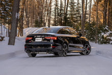 Load image into Gallery viewer, 2015-2020 Audi S3 T304 Stainless Steel 3 Inch Cat Back Quad Split Rear Exit with Carbon Fiber Tips Active Exhaust MBRP