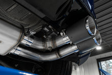 Load image into Gallery viewer, 2015-21VW Golf R T304 Stainless Steel 3 inch Cat-Back Active Quad Rear Exit with Carbon Fiber Tips MBRP