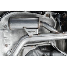 Load image into Gallery viewer, 2015-2021 Volkswagen Golf Armor Pro Series 3 Inch Cat Back Dual Split Rear Exit T304 Stainless Steel with Carbon Fiber Tips Exhaust System MBRP