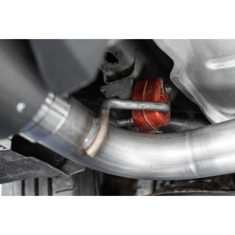 2015-2021 Volkswagen Golf Armor Pro Series 3 Inch Cat Back Dual Split Rear Exit T304 Stainless Steel with Carbon Fiber Tips Exhaust System MBRP
