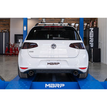 Load image into Gallery viewer, 2015-2021 Volkswagen Golf Armor Pro Series 3 Inch Cat Back Dual Split Rear Exit T304 Stainless Steel with Carbon Fiber Tips Exhaust System MBRP