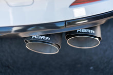 Load image into Gallery viewer, T304 Stainless Steel 2.5 Inch Resonator Back Dual Rear Quad Carbon Fiber Tips 18-Up Audi S5 Coupe/S4 Sedan MBRP