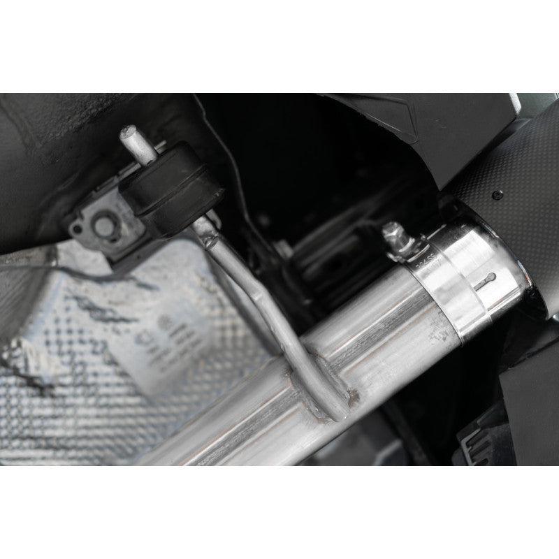2019-2021 VW Jetta GLI Armor Pro Series 3 Inch Cat Back Dual Rear Exit T304 Stainless Steel with Carbon Fiber Tips Exhaust System MBRP