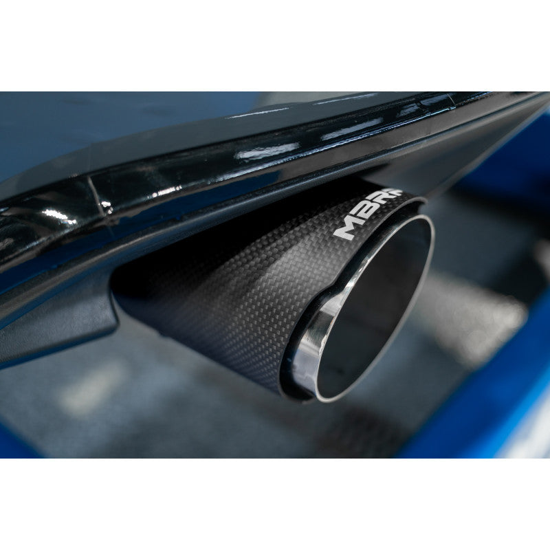 2019-2021 VW Jetta GLI Armor Pro Series 3 Inch Cat Back Dual Rear Exit T304 Stainless Steel with Carbon Fiber Tips Exhaust System MBRP